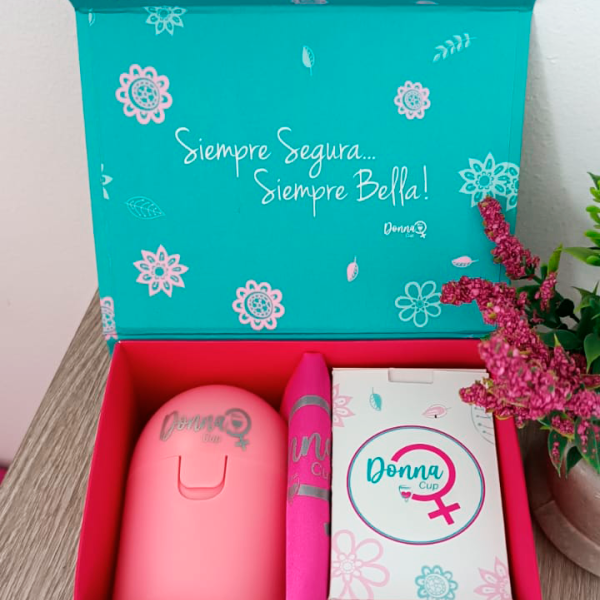 Kit Donna Cup Rosa • TALLA S • 