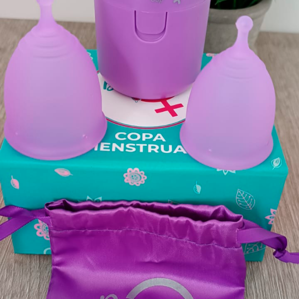Diario Kit Donna Cup Lila • TALLA L • 