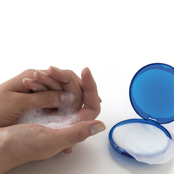 Hojas De Jabon Antibacteriano Con Estuche