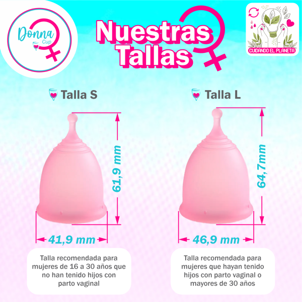 Donna Cup Rosa • TALLA S •