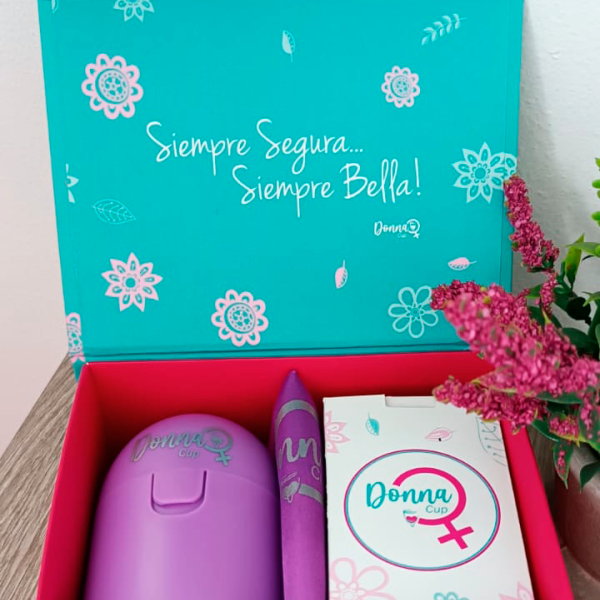 Personal Kit  Donna Cup Lila • TALLA S •