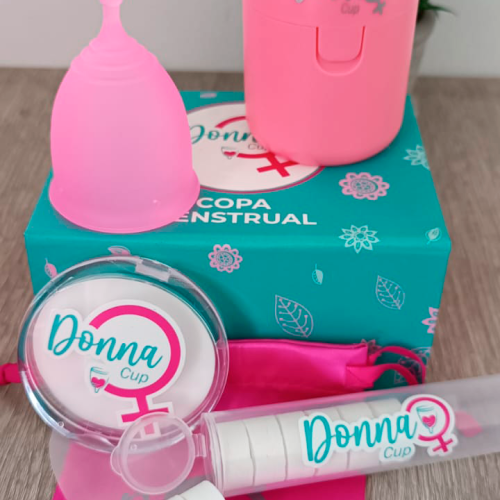 Personal Kit Donna Cup Rosa • TALLA S •
